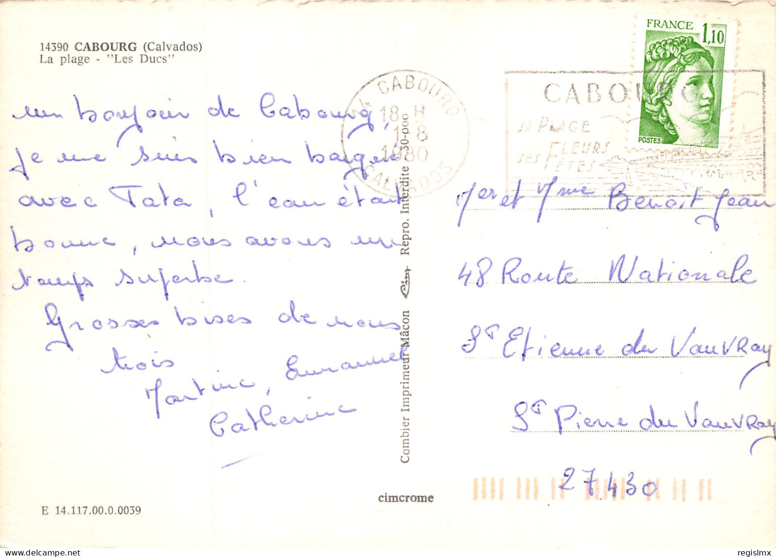 14-CABOURG-N°340-D/0273 - Cabourg