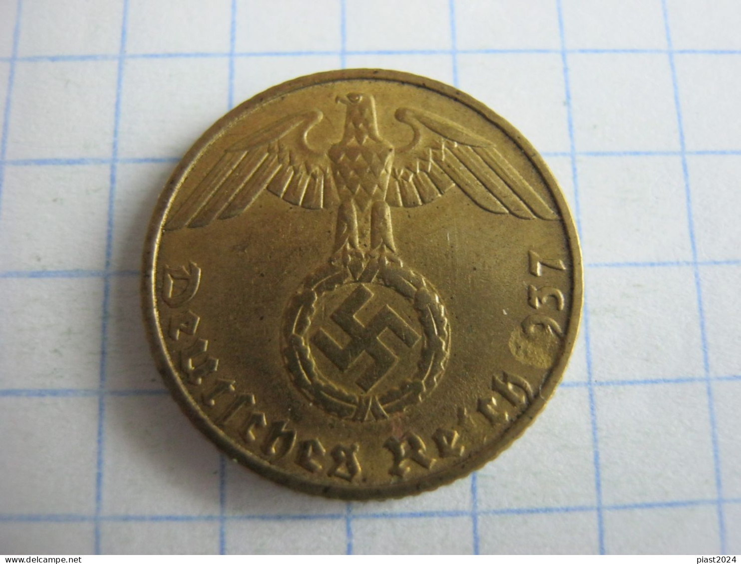 Germany 5 Reichspfennig 1937 E - 5 Reichspfennig