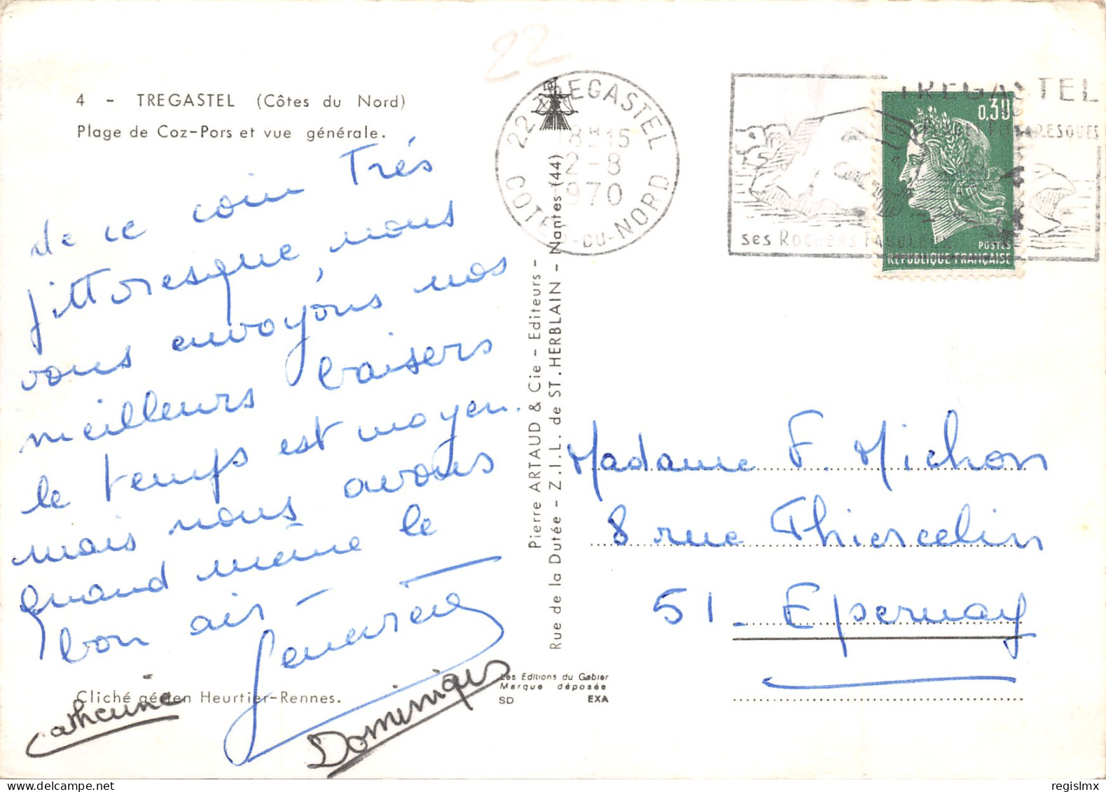 22-TREGASTEL-N°342-A/0081 - Trégastel