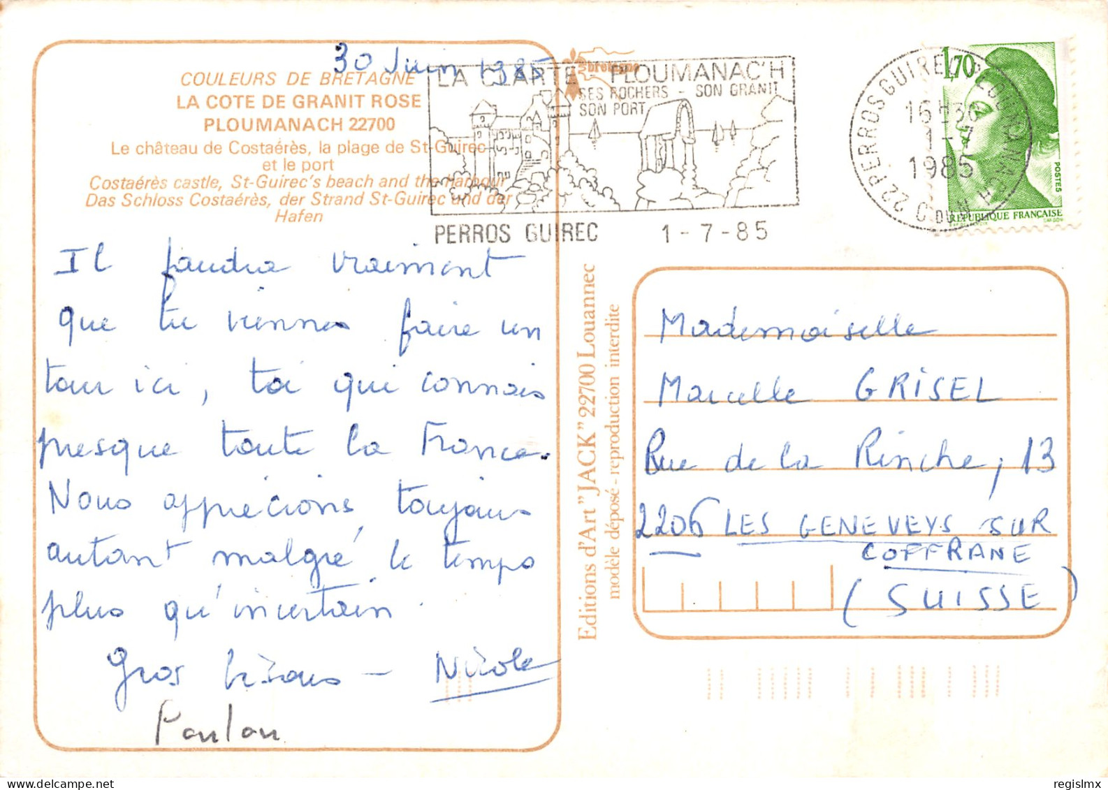 22-PLOUMANACH-N°341-D/0403 - Ploumanac'h