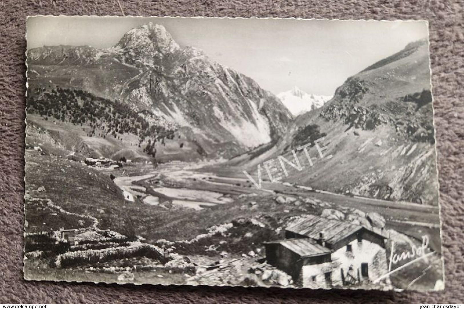 Carte Postale BOURG-SAINT-MAURICE : Les Chapieux - Bourg Saint Maurice