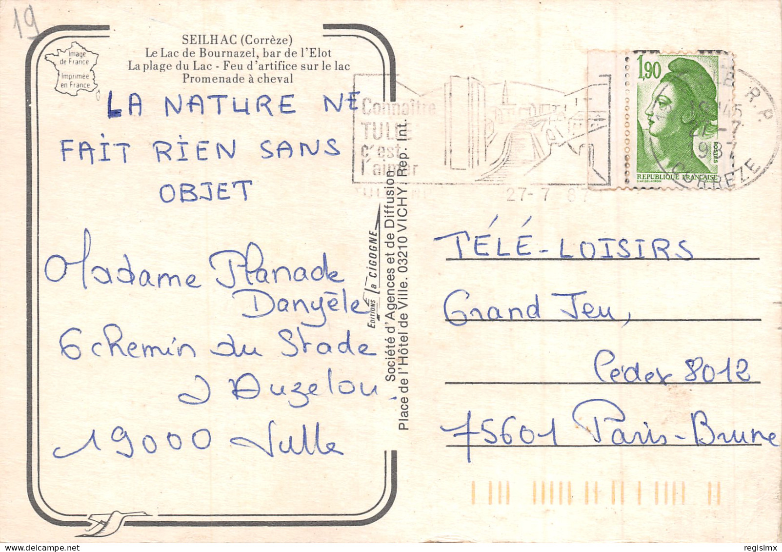 19-SEILHAC-N°341-C/0167 - Other & Unclassified