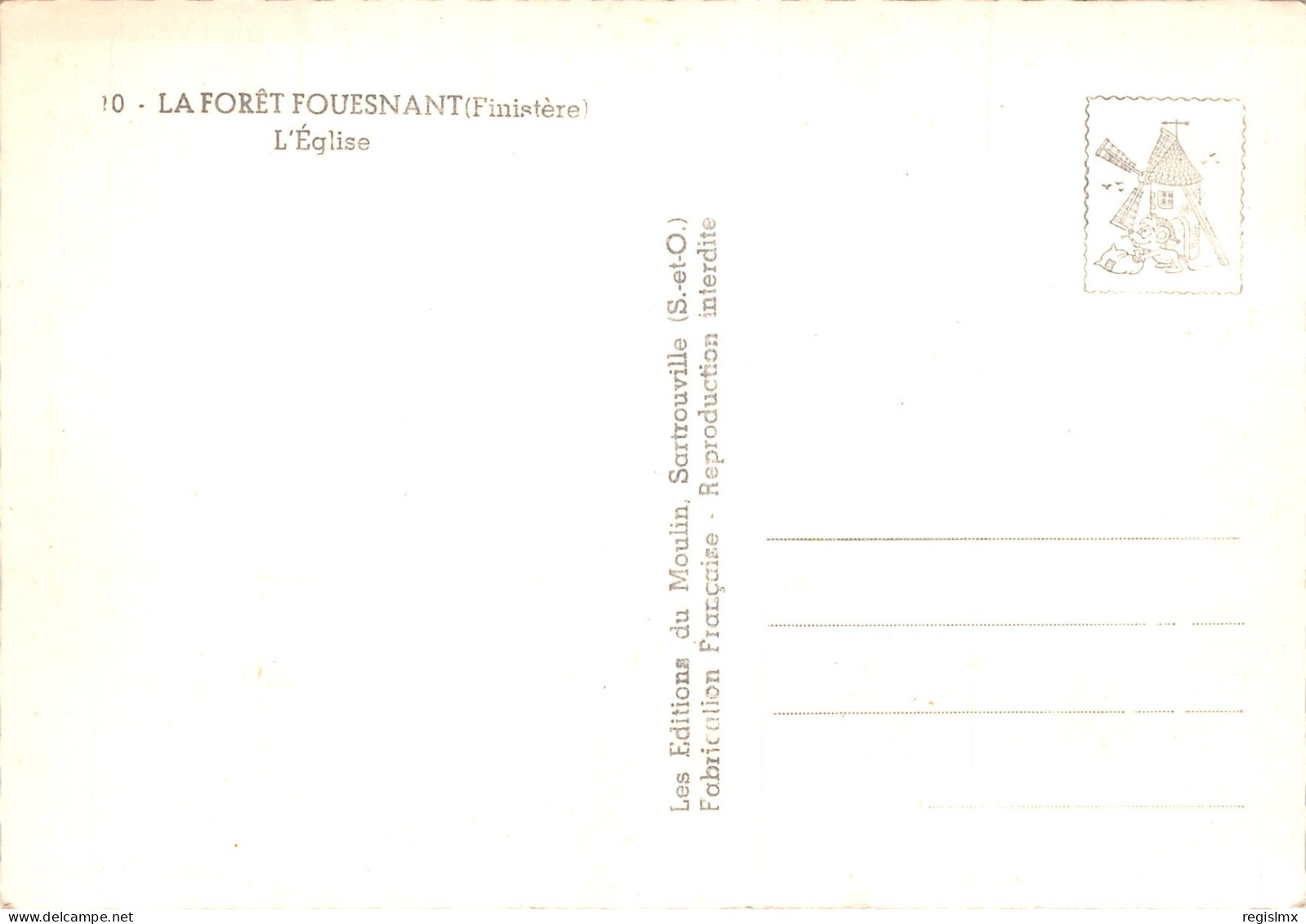 29-LA FORET FOUESNANT-N°342-D/0011 - La Forêt-Fouesnant
