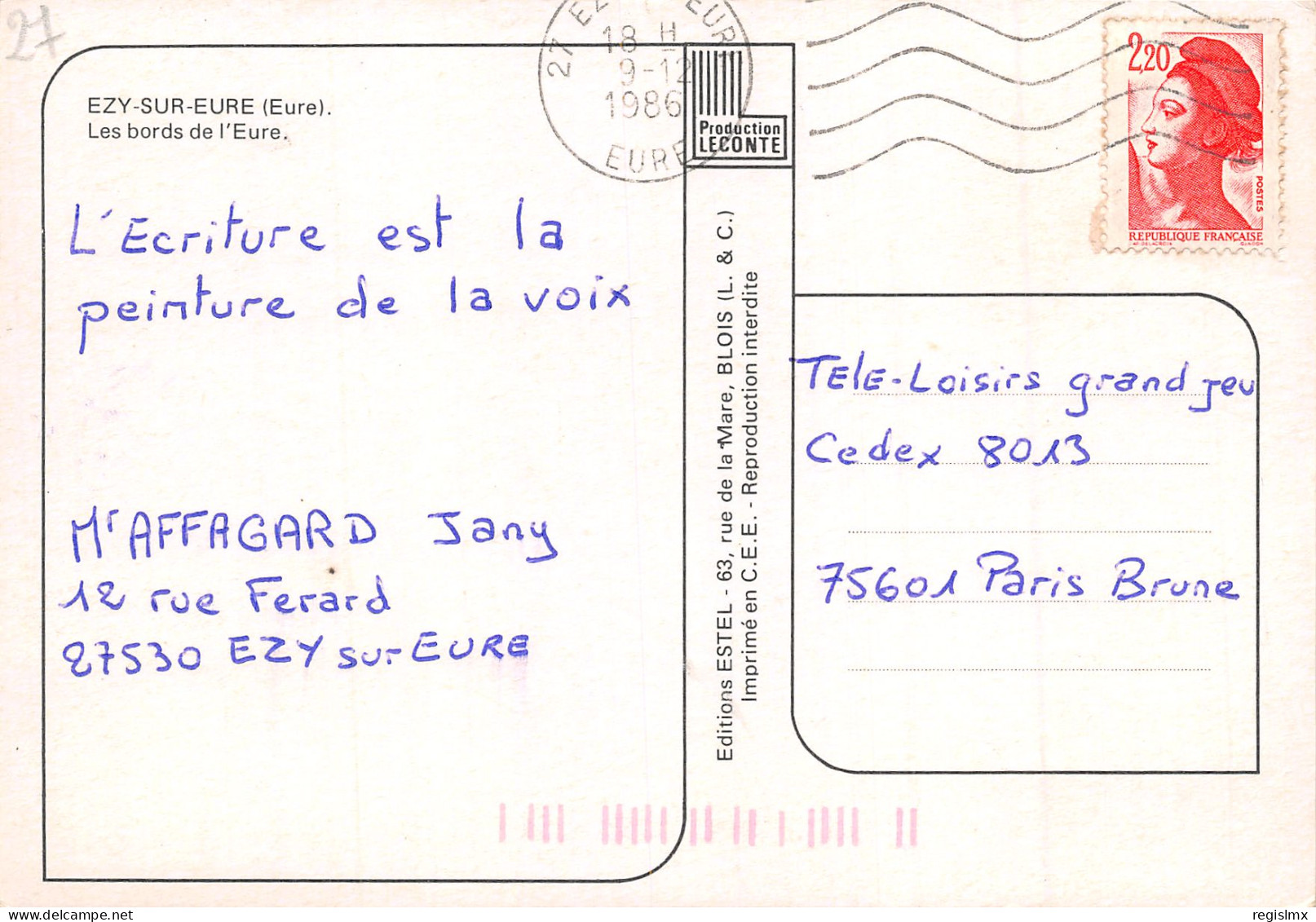 27-EZY SUR EURE-N°342-B/0393 - Other & Unclassified