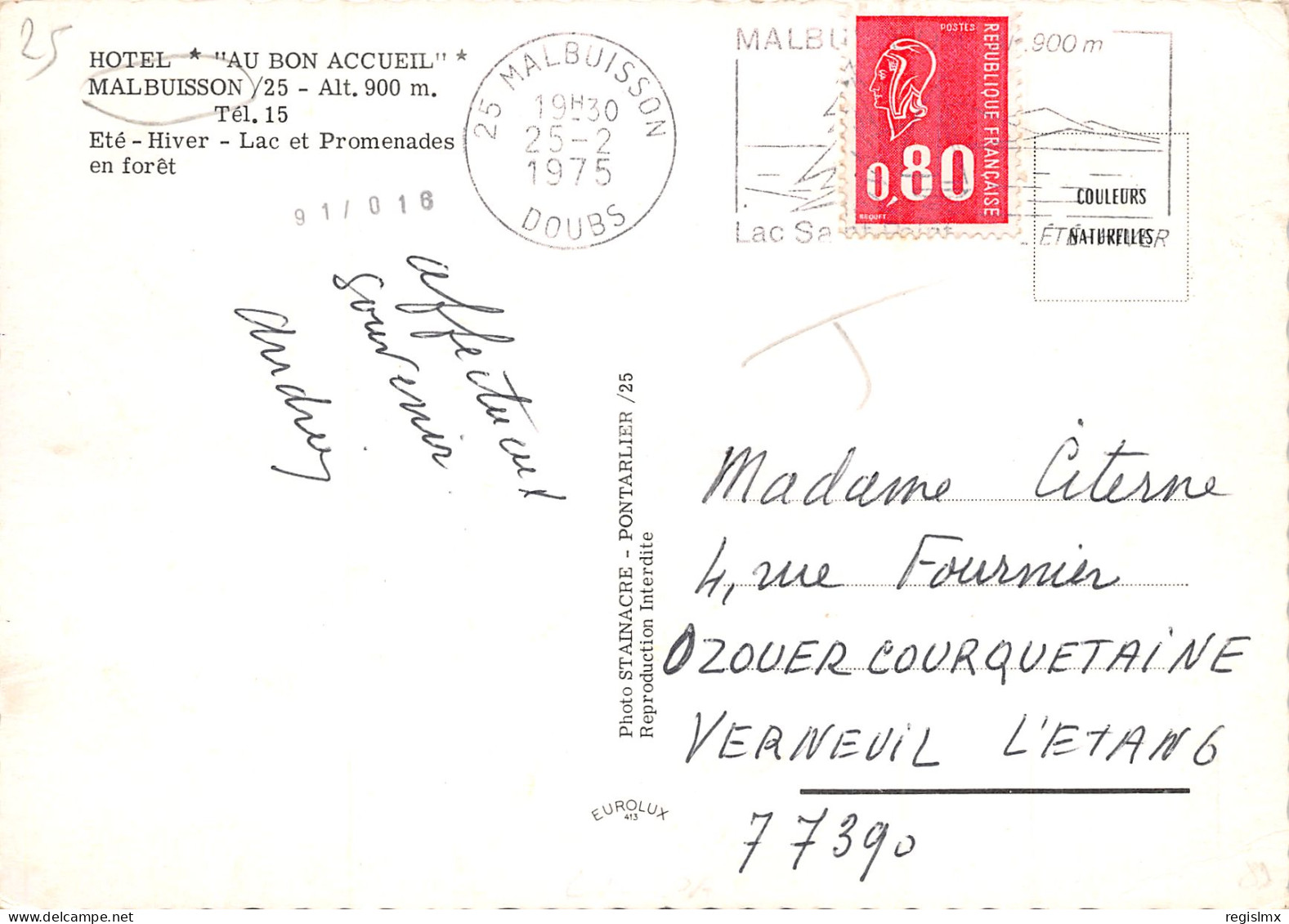 25-MALBUISSON-N°342-B/0055 - Other & Unclassified