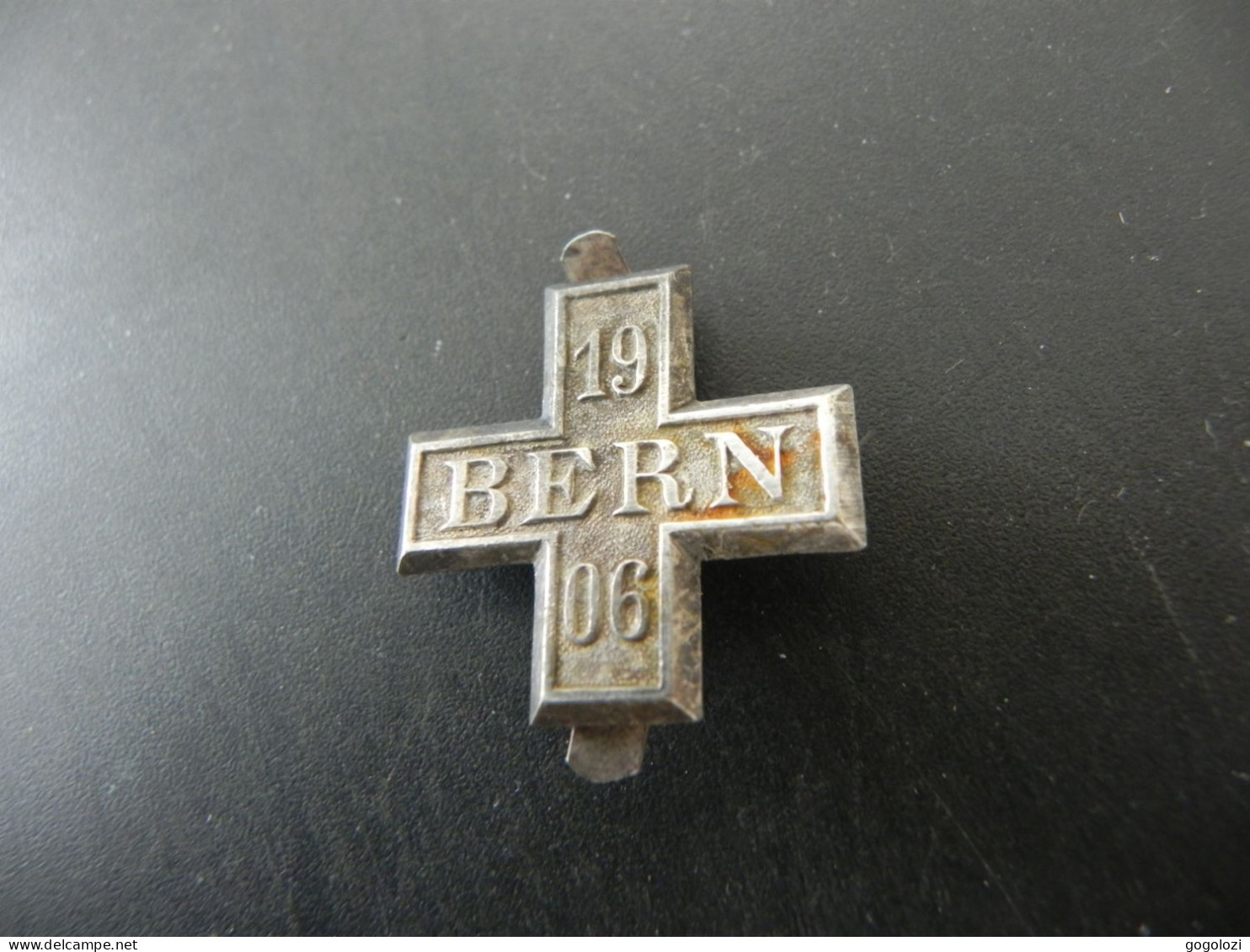 Old Badge Schweiz Suisse Svizzera Switzerland - Turnkreuz Bern 1906 - Ohne Zuordnung