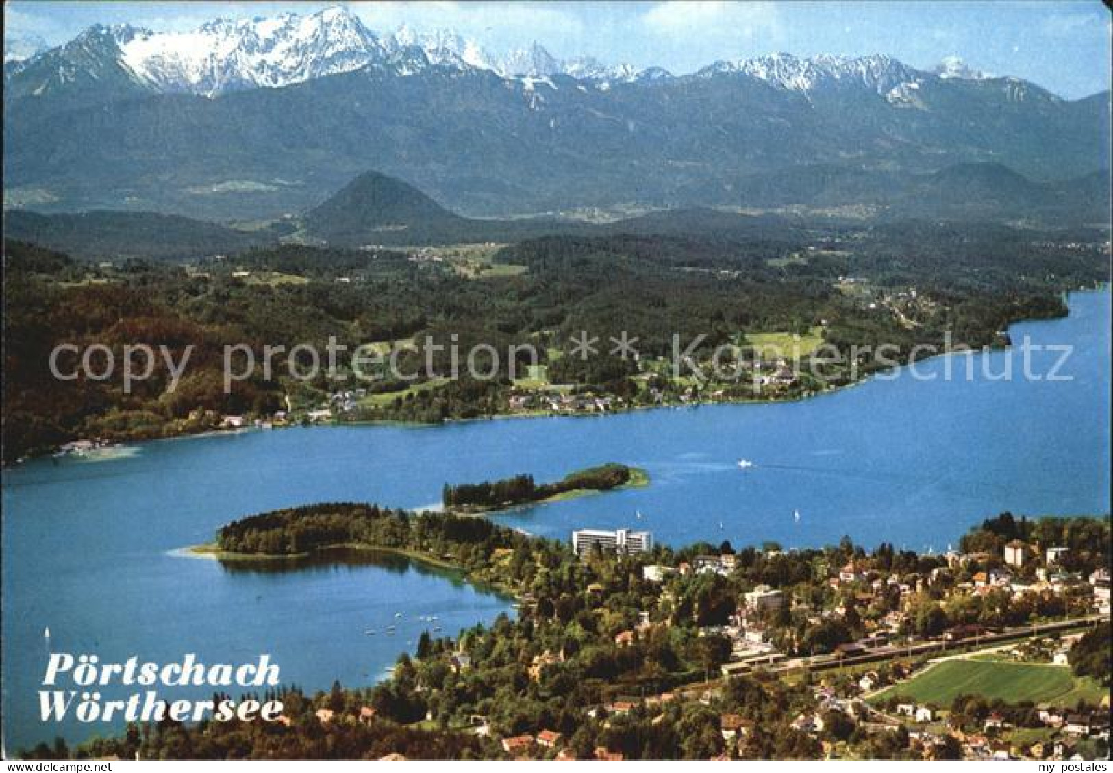 72495744 Poertschach Woerthersee Fliegeraufnahme Mit See Poertschach Woerthersee - Andere & Zonder Classificatie