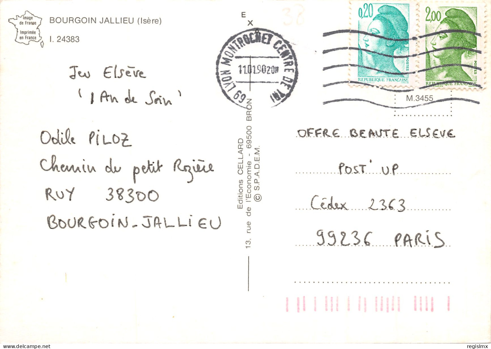 38-BOURGOIN JALLIEU-N°343-B/0371 - Bourgoin