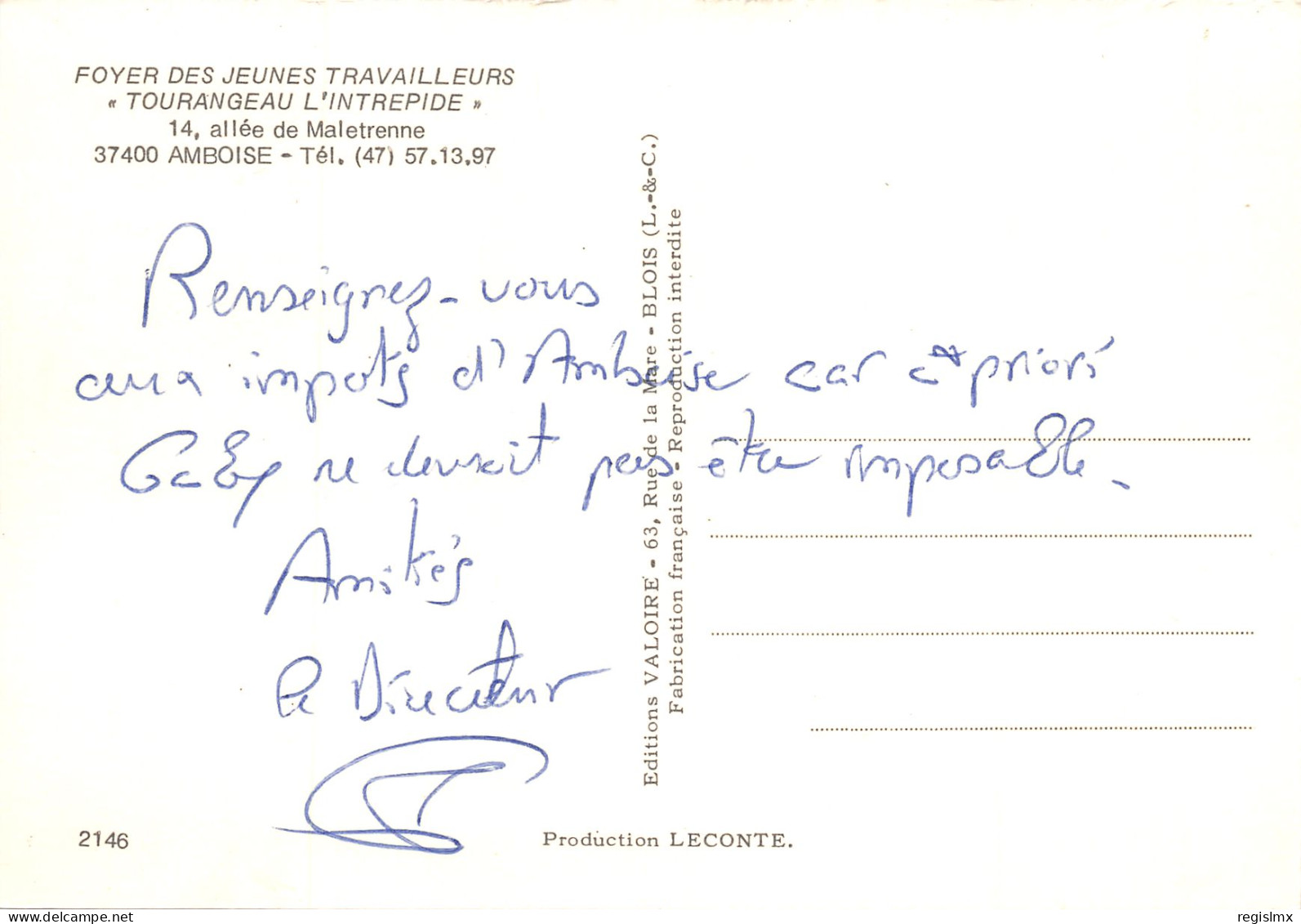 37-AMBOISE-N°343-B/0311 - Amboise
