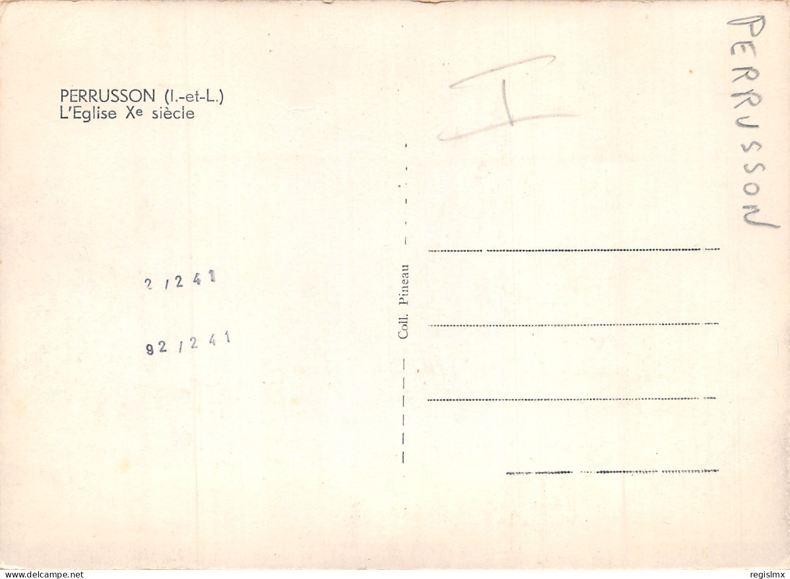 37-PERRUSSON-N°343-B/0321 - Other & Unclassified