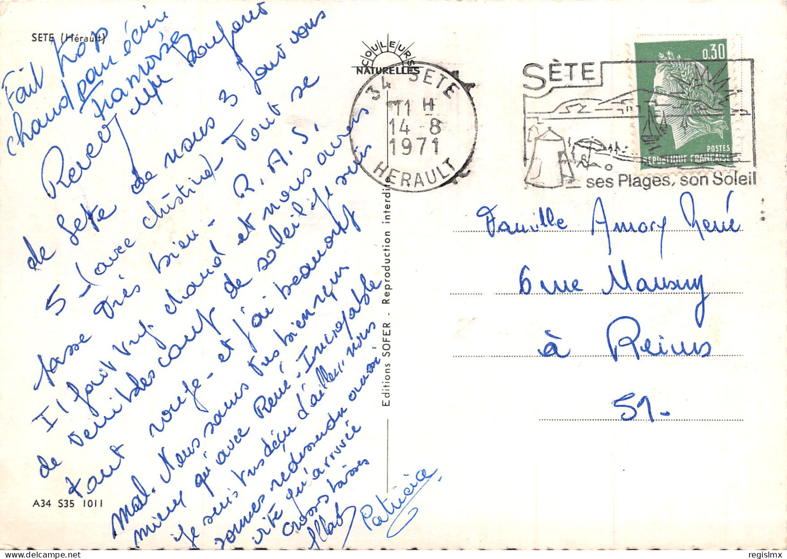 34-SETE-N°343-A/0299 - Sete (Cette)