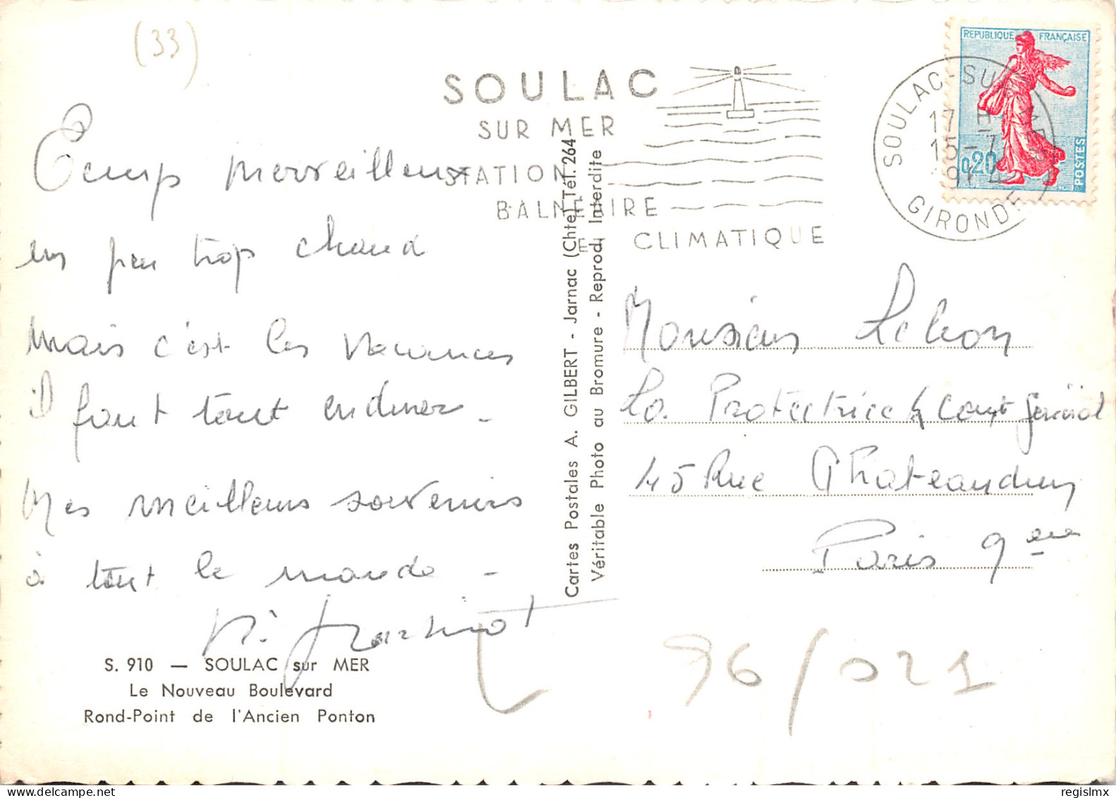 33-SOULAC SUR MER-N°343-A/0069 - Soulac-sur-Mer