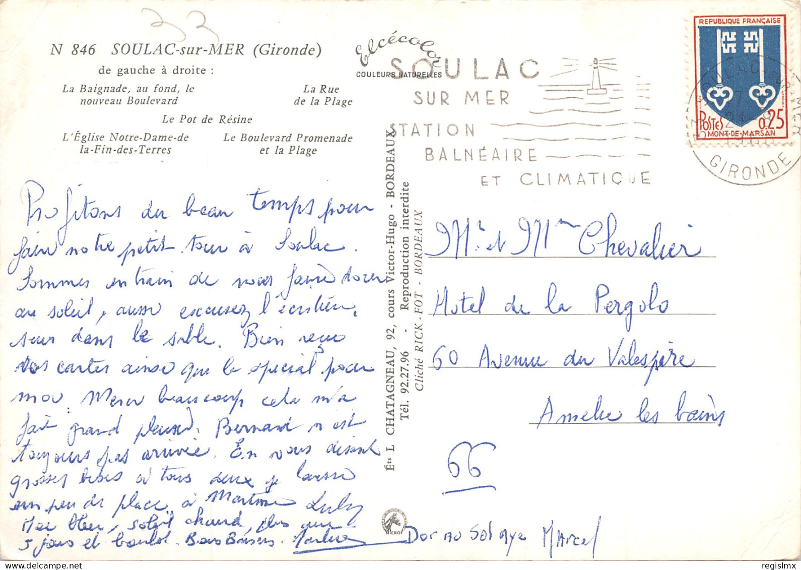 33-SOULAC SUR MER-N°342-D/0367 - Soulac-sur-Mer