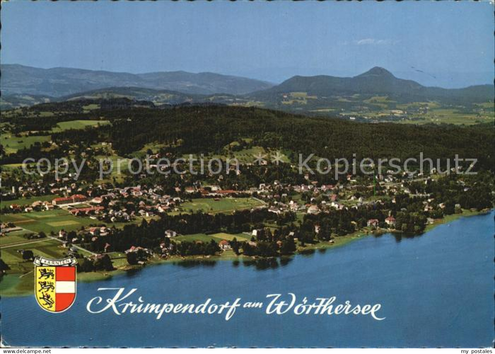 72495668 Krumpendorf Woerthersee Fliegeraufnahme Krumpendorf Am Woerther See - Sonstige & Ohne Zuordnung