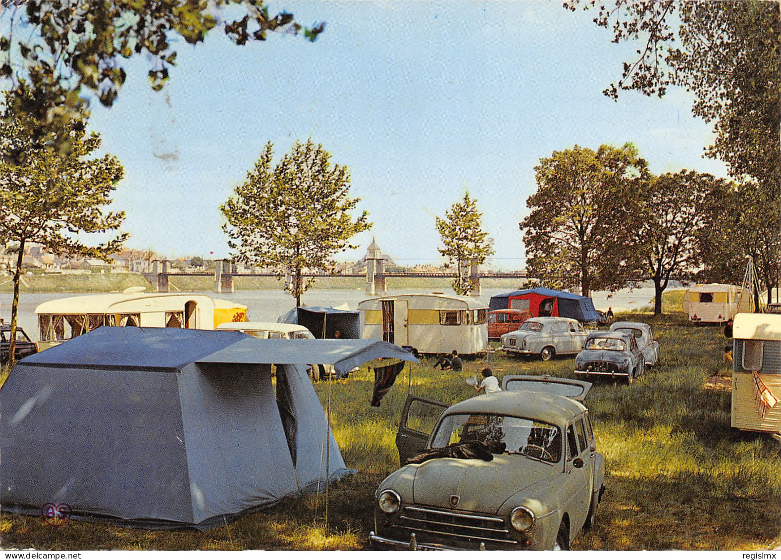 45-JARGEAU-LE CAMPING-N°344-A/0301 - Jargeau