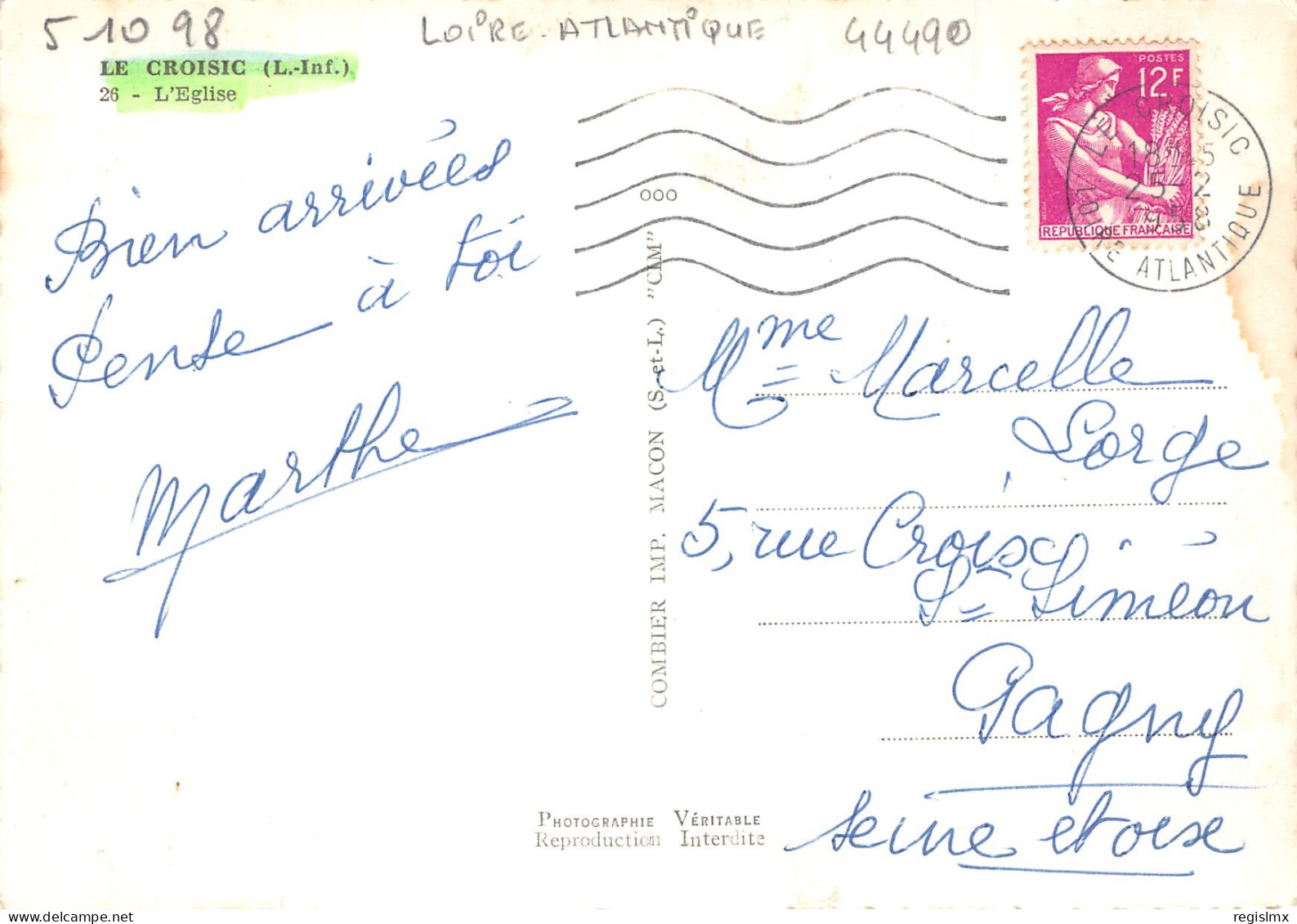 44-LE CROISIC-N°344-A/0197 - Le Croisic