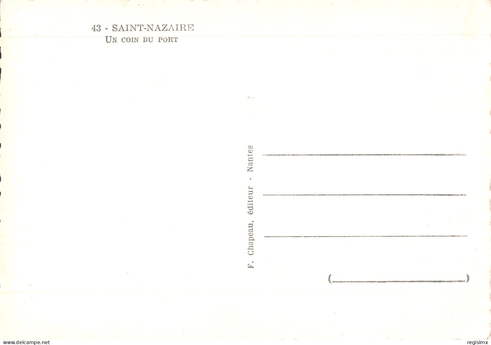 44-SAINT NAZAIRE-N°343-D/0385 - Saint Nazaire