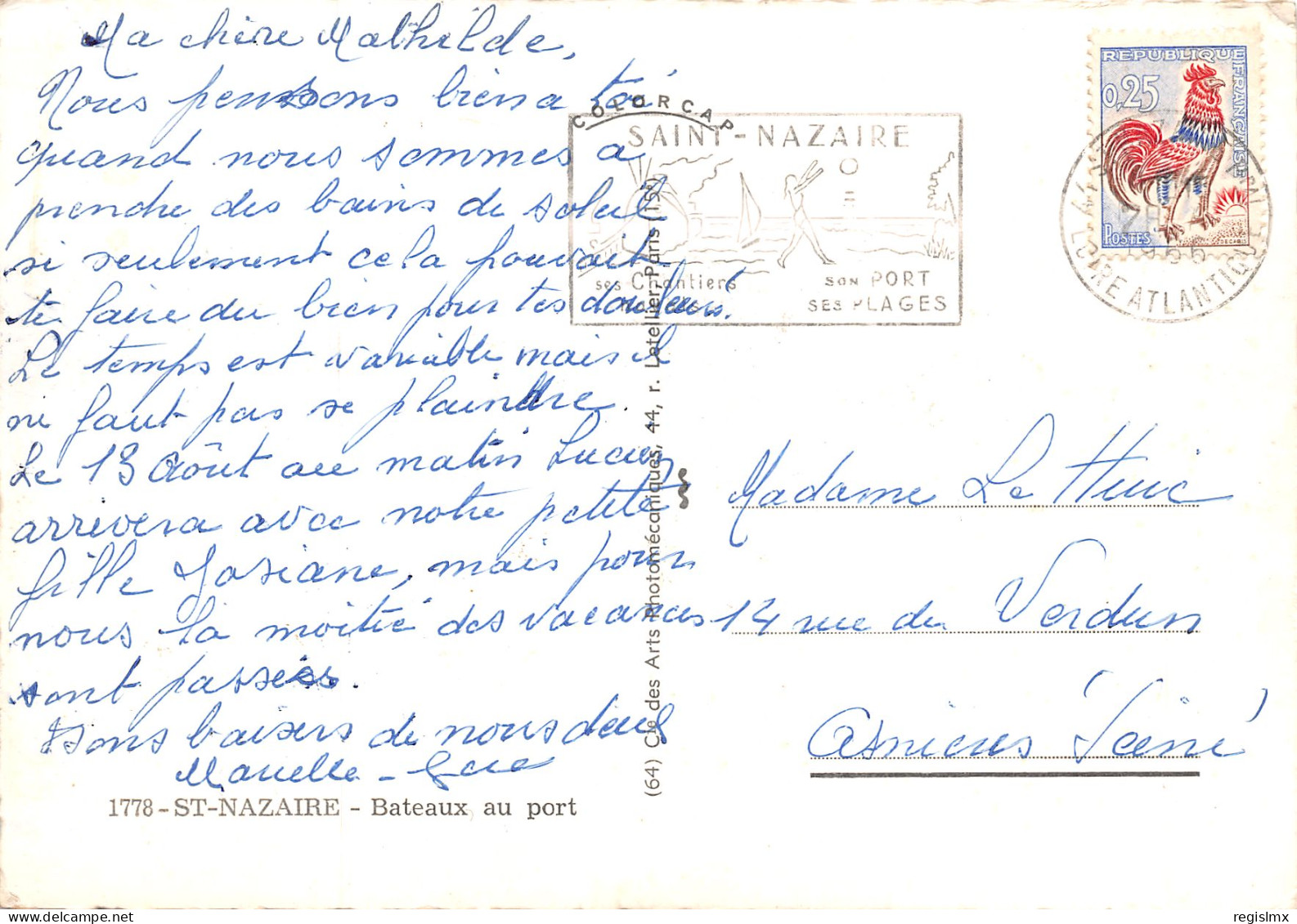 44-SAINT NAZAIRE-N°343-D/0387 - Saint Nazaire