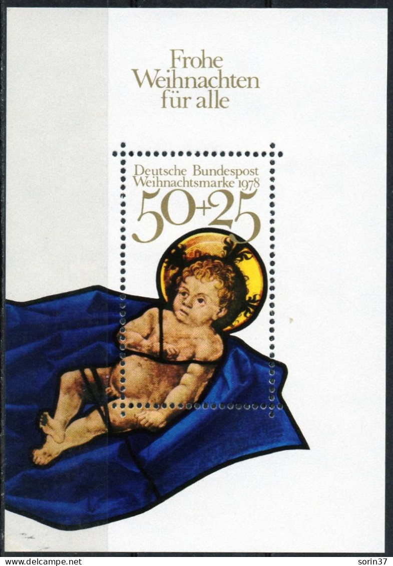 HB  Germany / Alemania Occidental  Año 1978  Yvert Nr. 16 Nueva Navidad - Unused Stamps