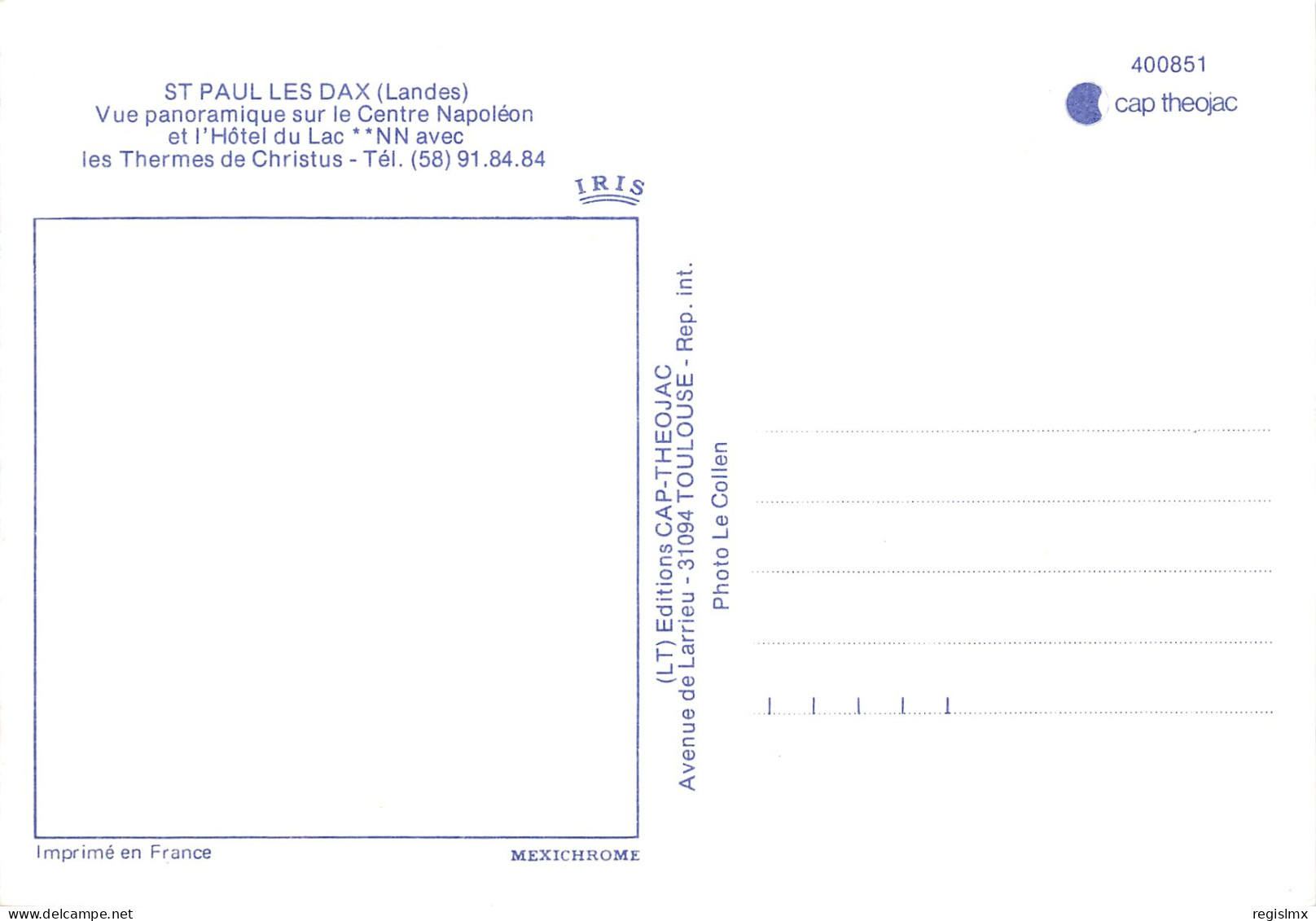 40-SAINT PAUL LES DAX-LAC DE CHRISTUS-N°343-D/0097 - Other & Unclassified