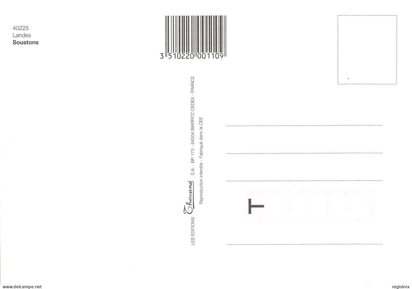 40-SOUSTONS-N°343-D/0103 - Soustons