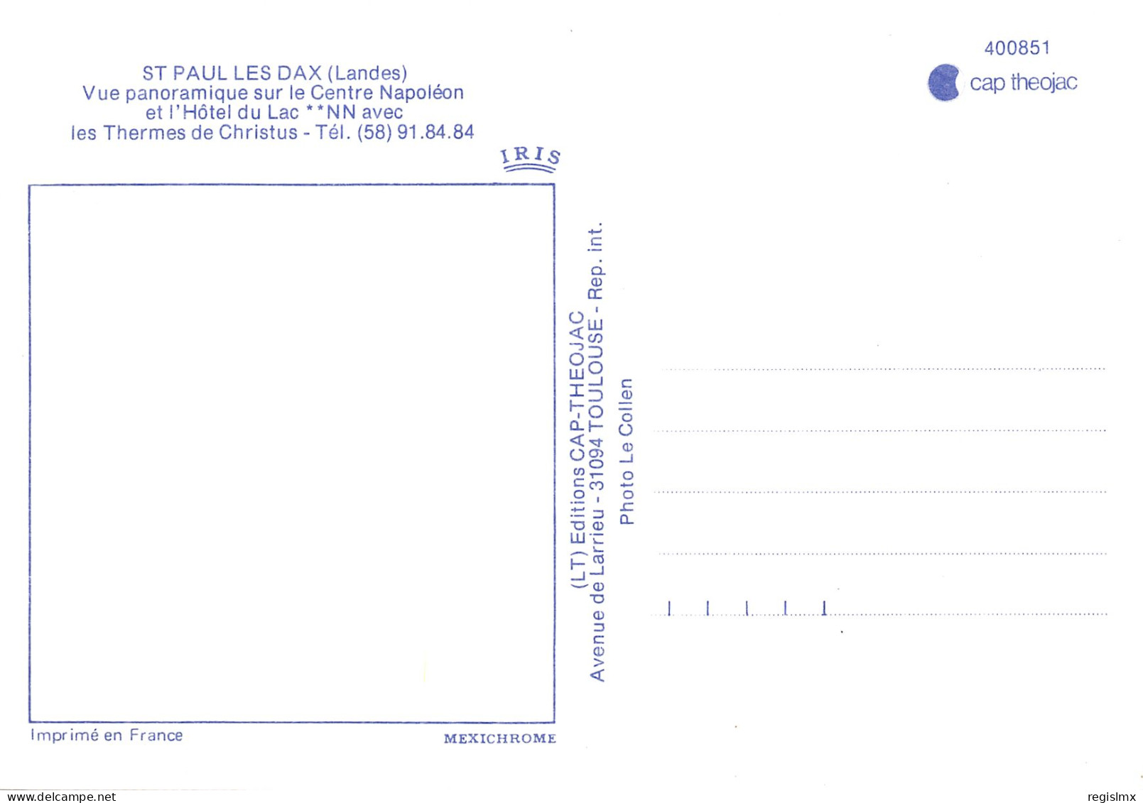 40-SAINT PAUL LES DAX-LAC DE CHRISTUS-N°343-D/0083 - Autres & Non Classés