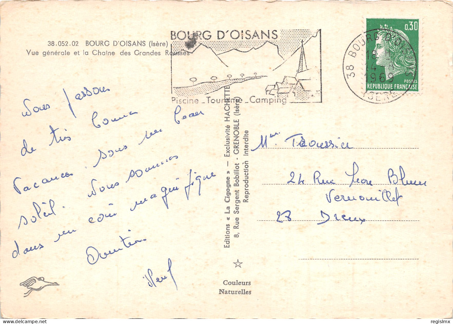 38-BOURG D OISANS-N°343-C/0135 - Bourg-d'Oisans