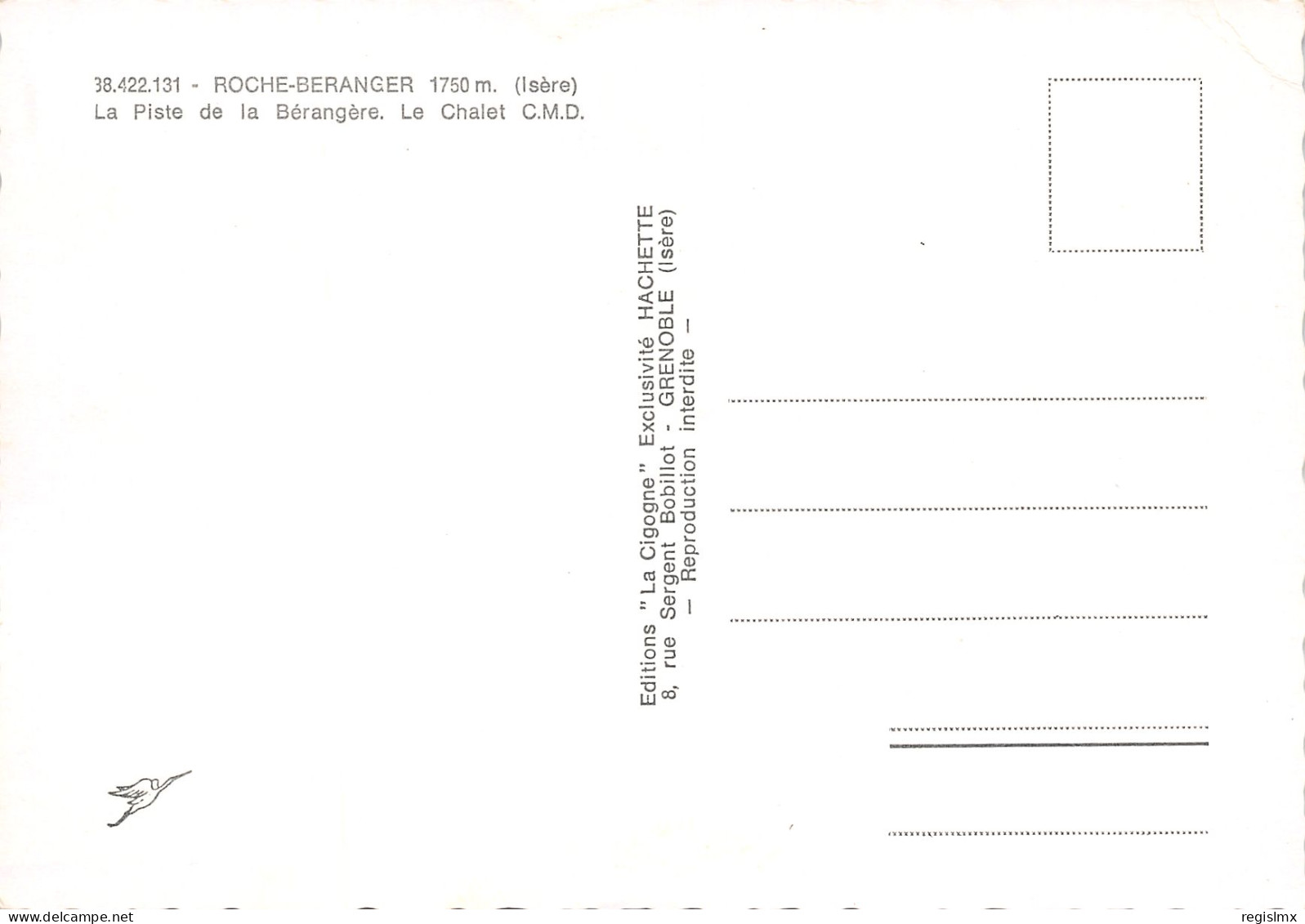 38-ROCHE BERANGER-N°343-C/0117 - Other & Unclassified