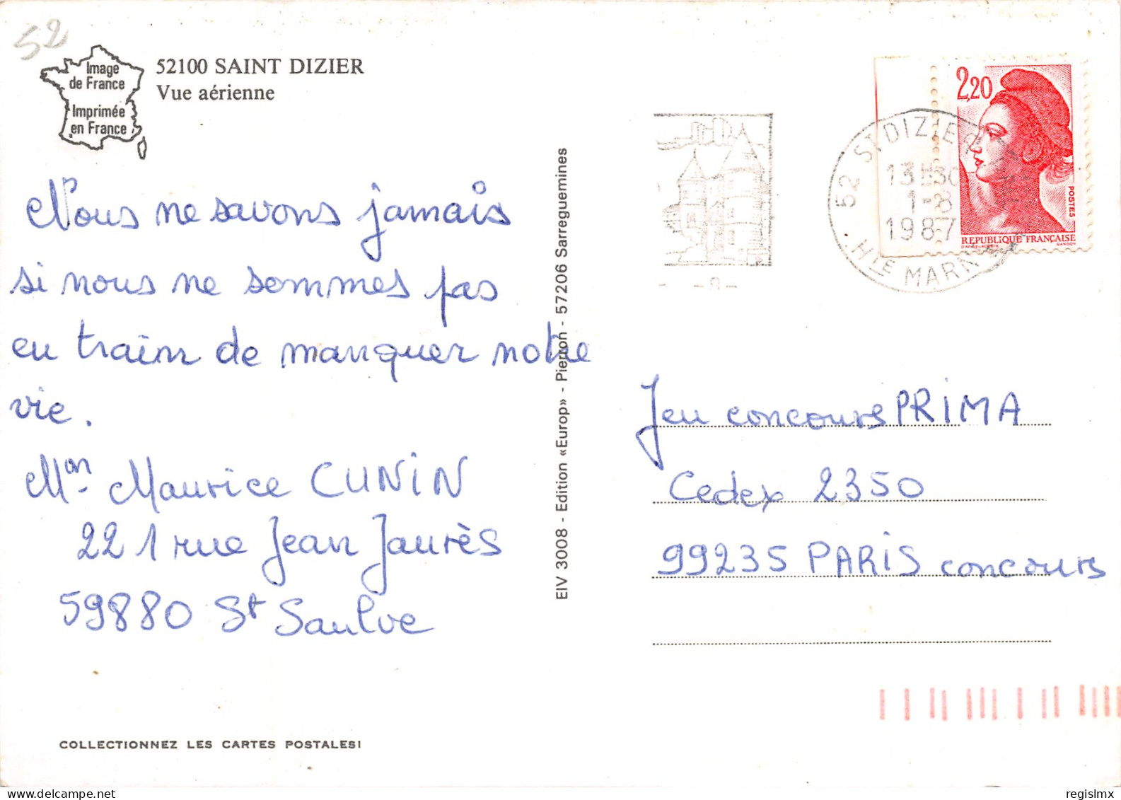 52-SAINT DIZIER-N°344-D/0123 - Saint Dizier