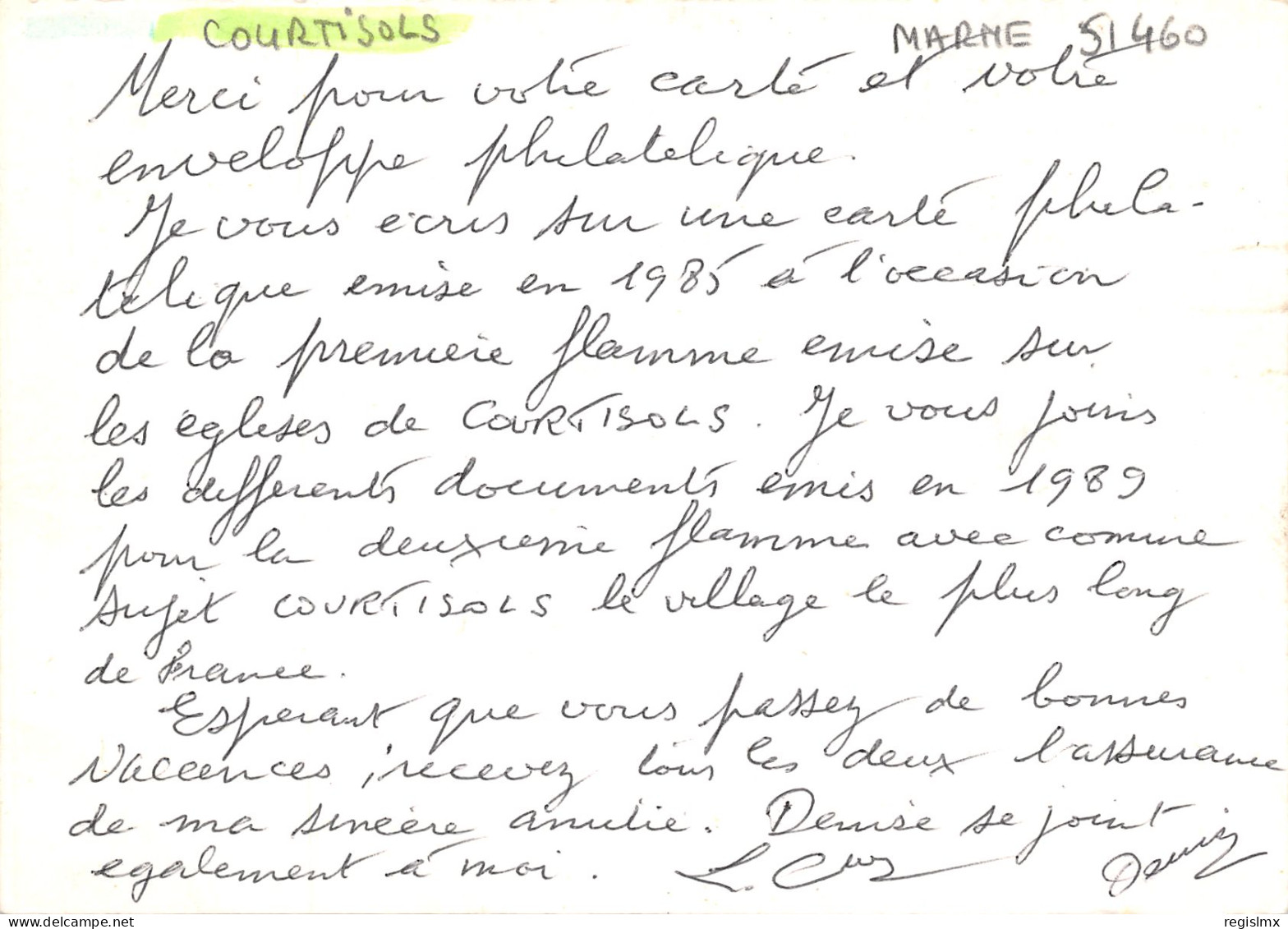 51-COURTISOLS-N°344-C/0305 - Courtisols
