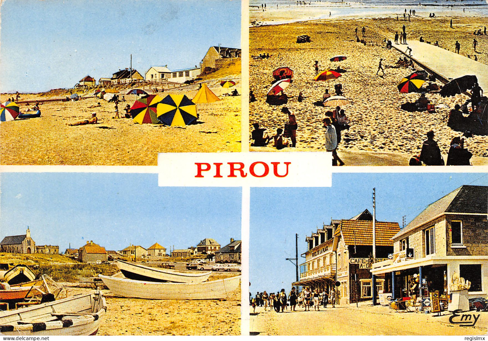 50-PIROU PLAGE-N°344-C/0219 - Other & Unclassified