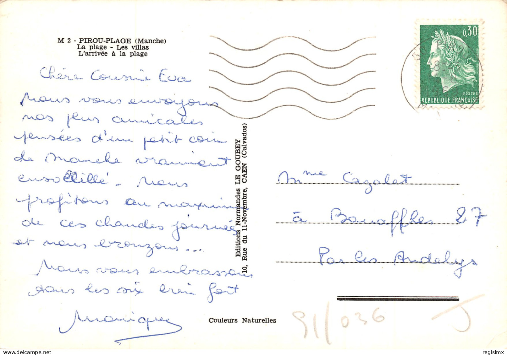 50-PIROU PLAGE-N°344-C/0219 - Other & Unclassified