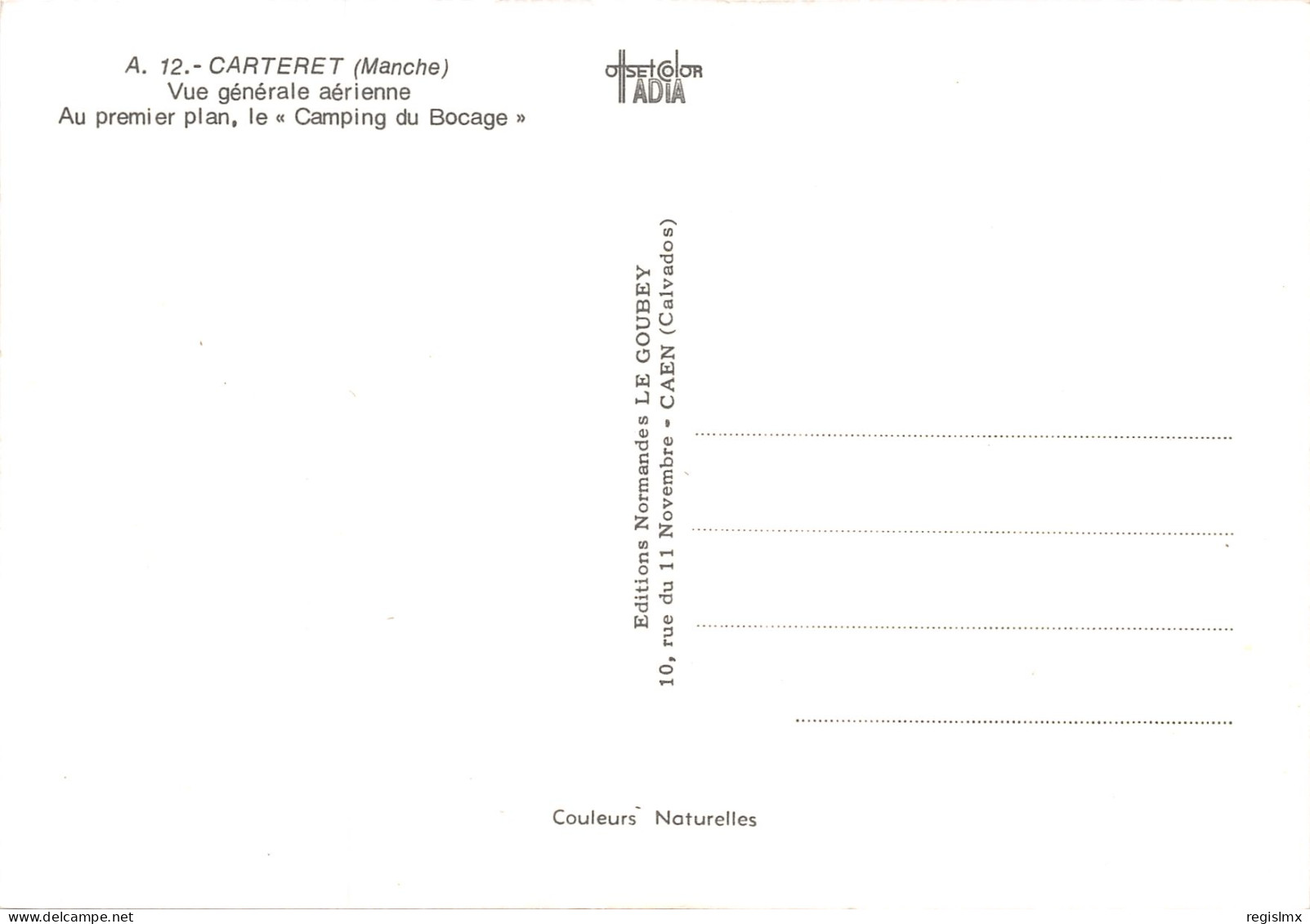 50-CARTERET-N°344-C/0185 - Carteret