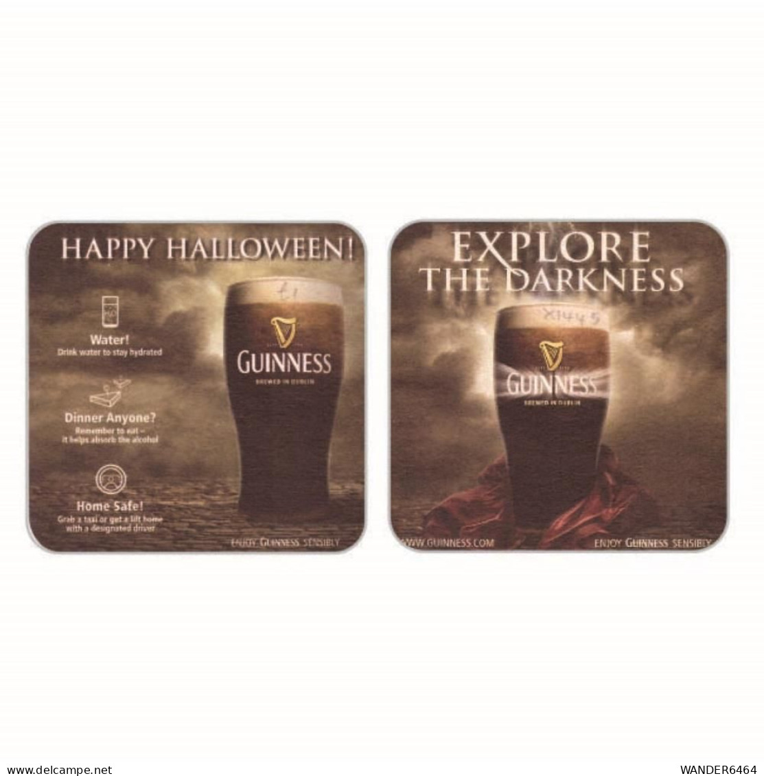 GUINNESS BREWERY  BEER  MATS - COASTERS #0016 - Sous-bocks