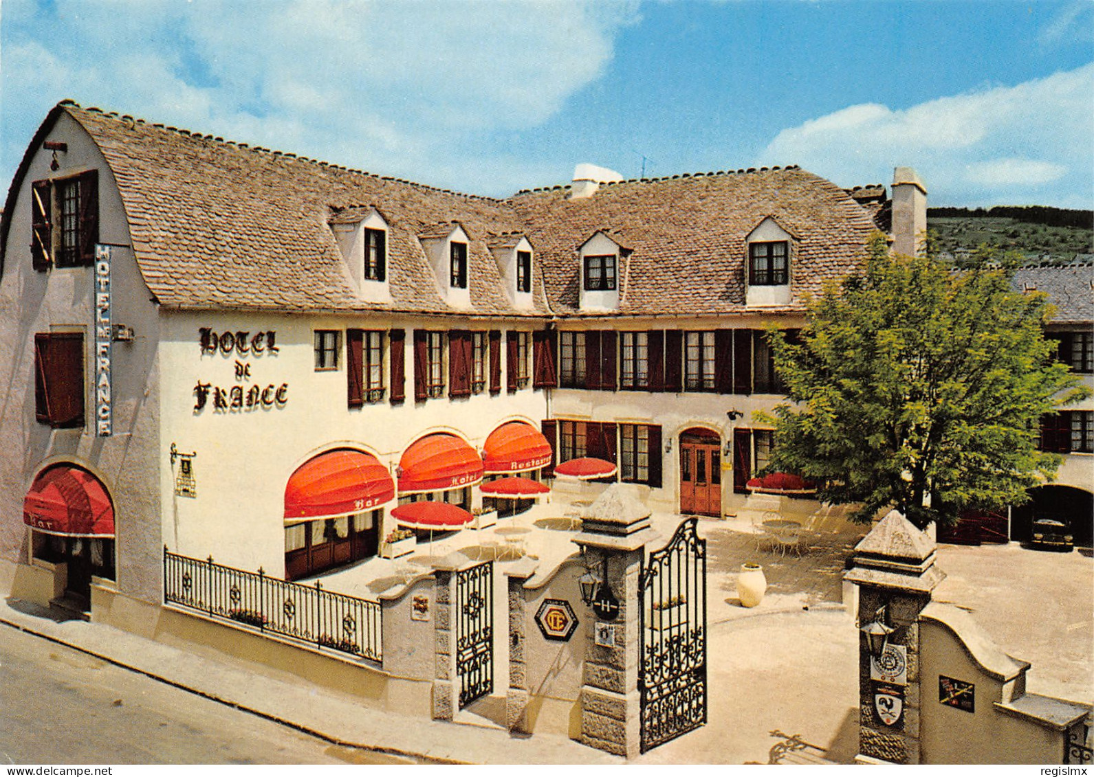 48-MENDE-HOTEL DE France-N°344-B/0189 - Mende