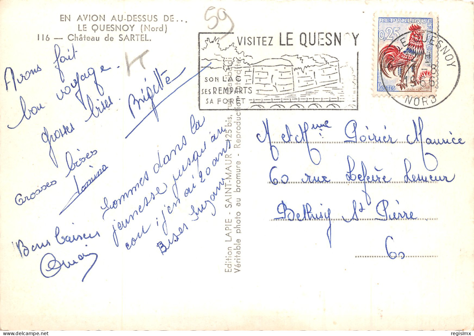 59-LE QUESNOY-N°345-C/0115 - Le Quesnoy