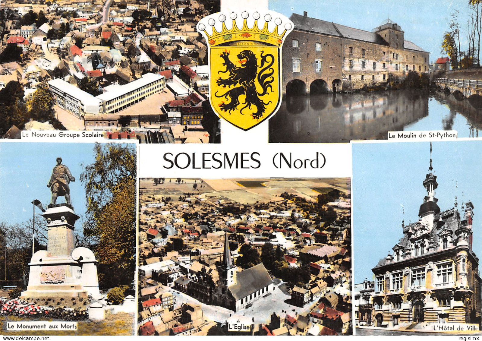 59-SOLESMES-N°345-C/0039 - Solesmes