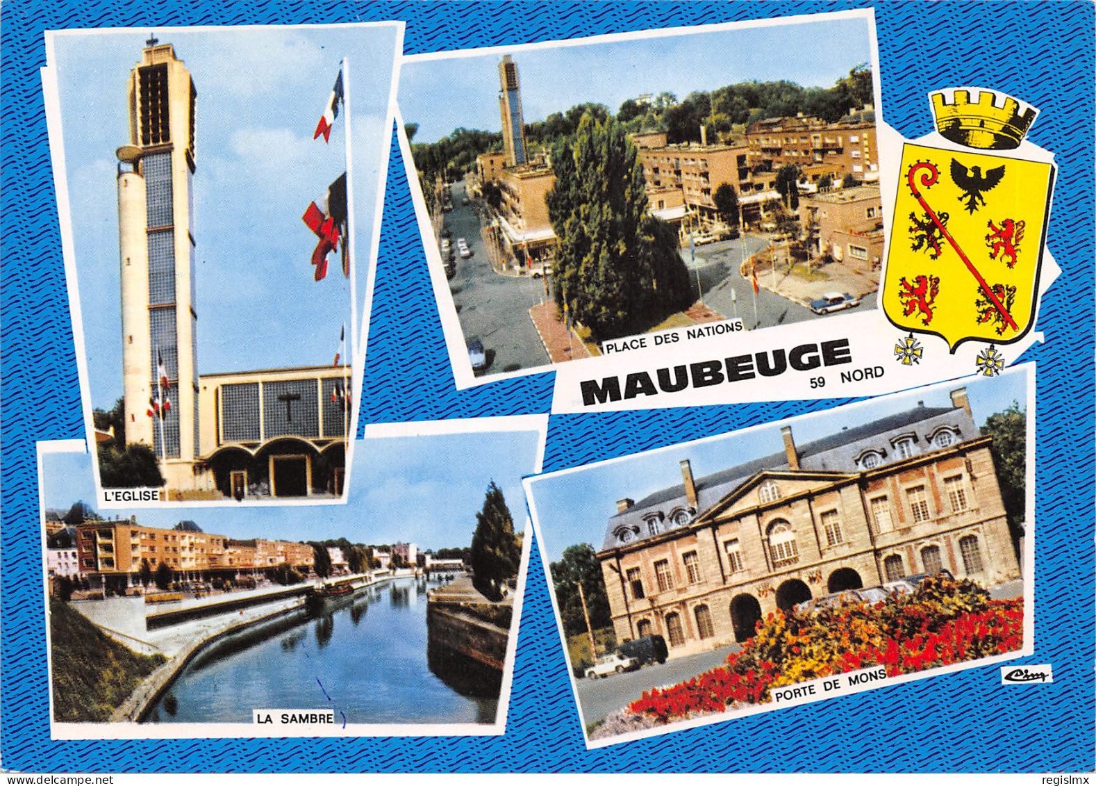 59-MAUBEUGE-N°345-C/0029 - Maubeuge