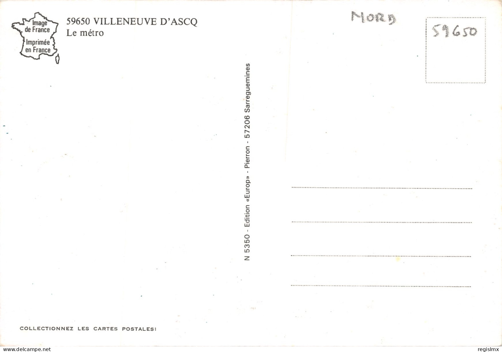 59-VILLENEUVE D ASCQ-N°345-B/0309 - Villeneuve D'Ascq