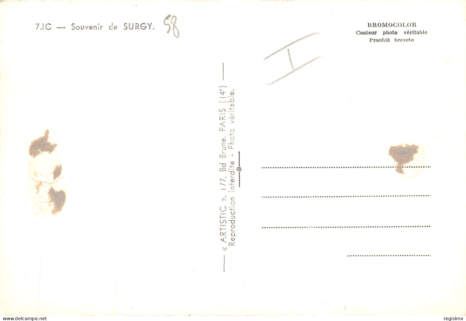 58-SURGY-N°345-B/0215 - Sonstige & Ohne Zuordnung