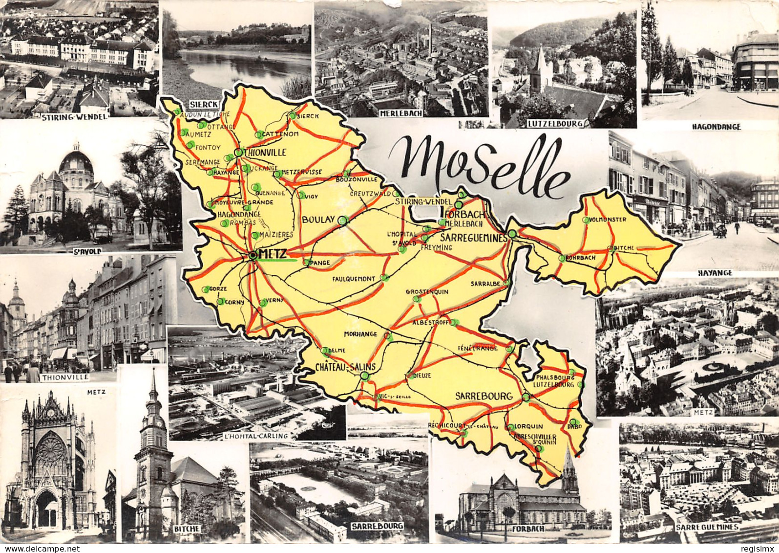 57-DEPARTEMENT DE LA MOSELLE-N°345-A/0143 - Other & Unclassified