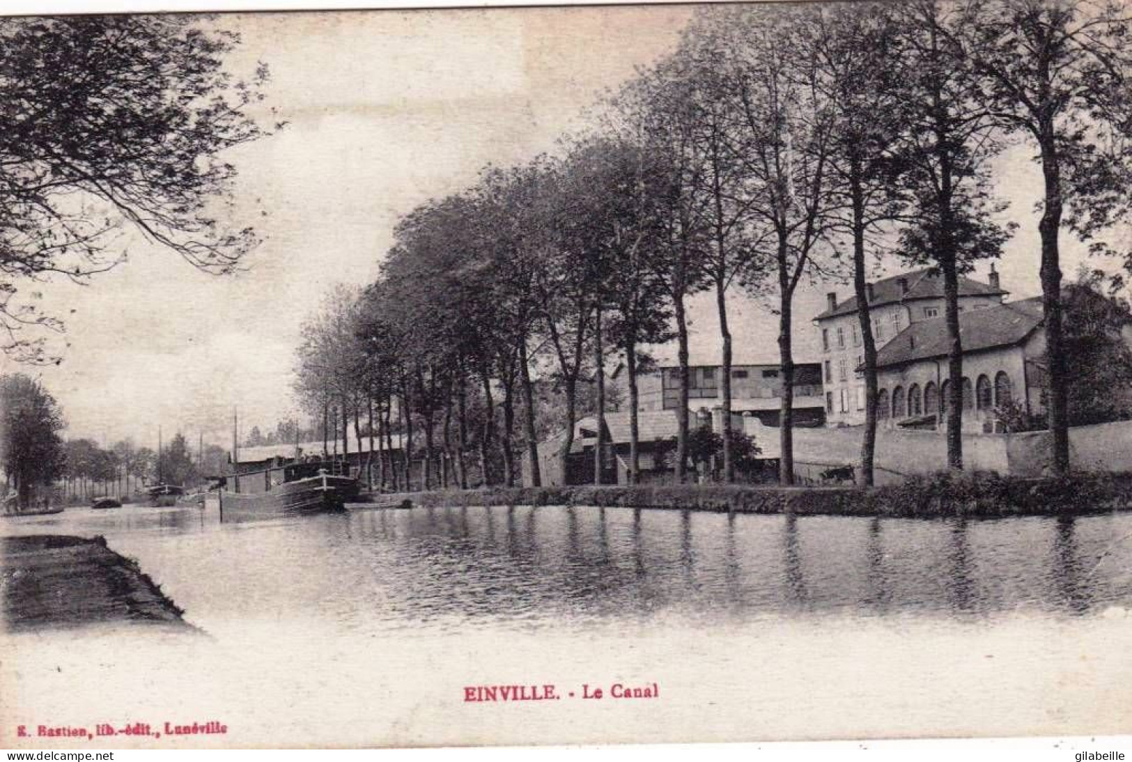 54 - Meurthe Et Moselle -  EINVILLE -  Le Canal - Autres & Non Classés
