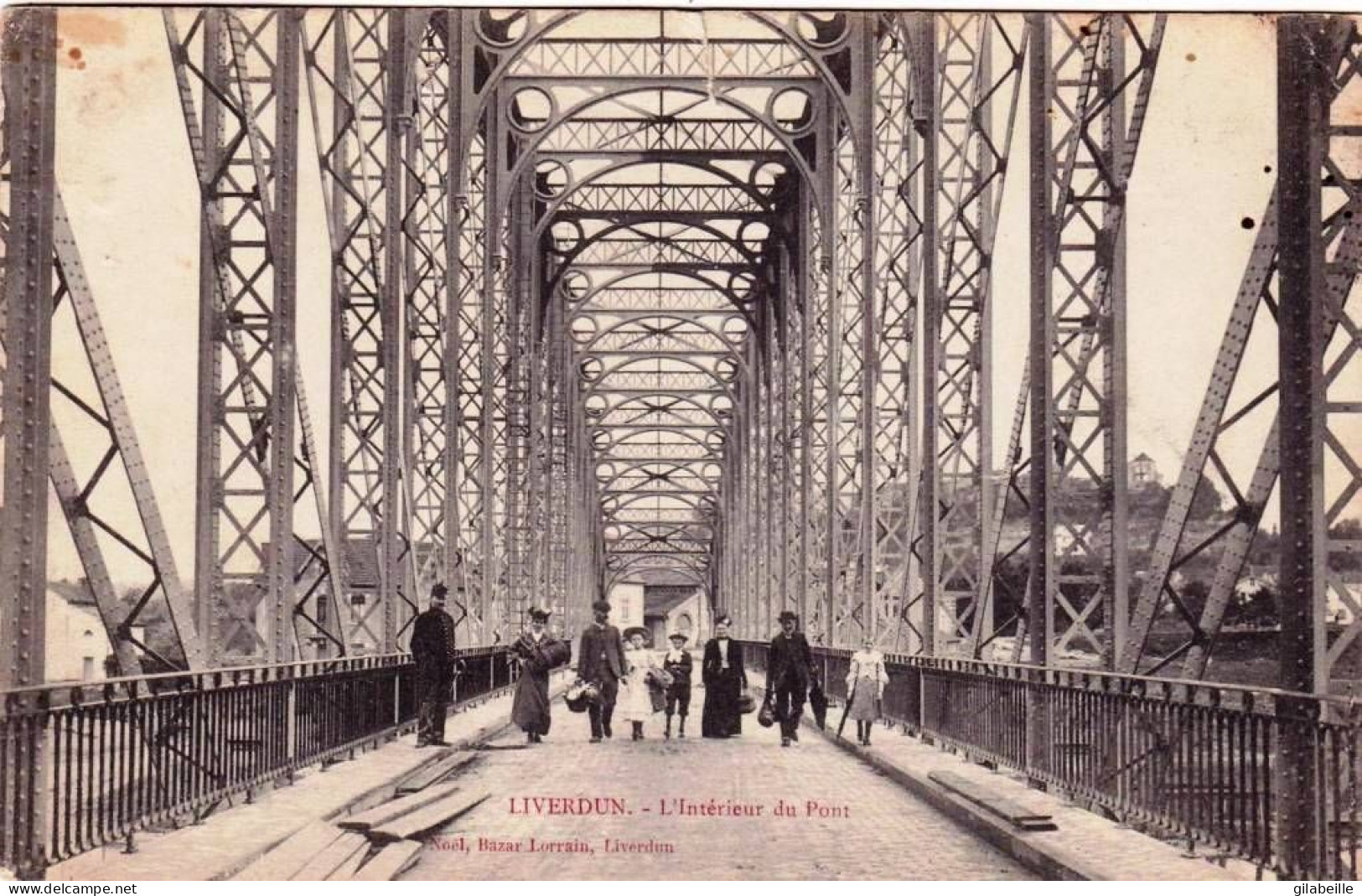 54 - Meurthe Et Moselle - LIVERDUN -  L Interieur Du Pont - Liverdun