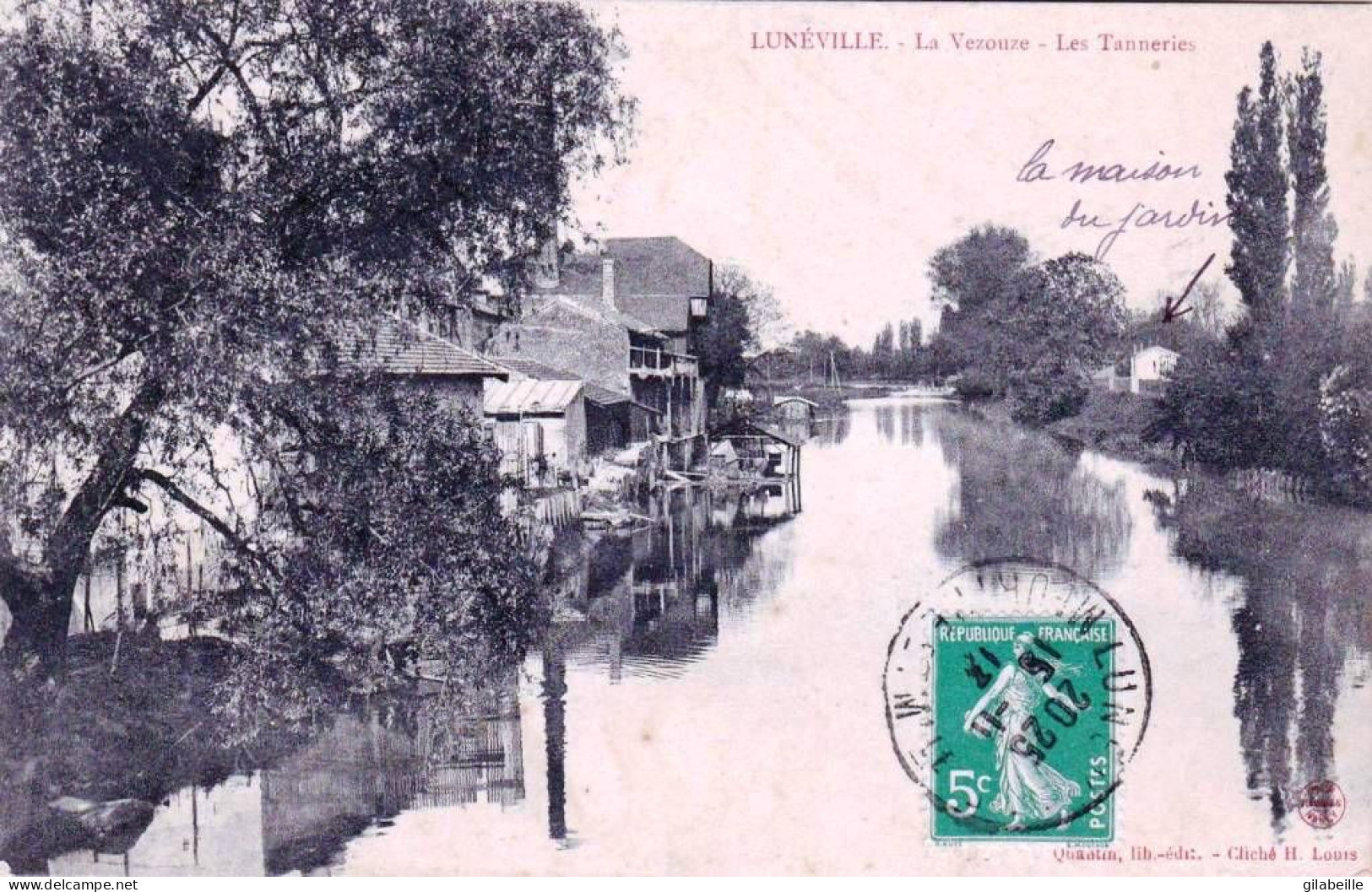 54 - Meurthe Et Moselle -  LUNEVILLE -   La Vezouze - Les Tanneries - Luneville