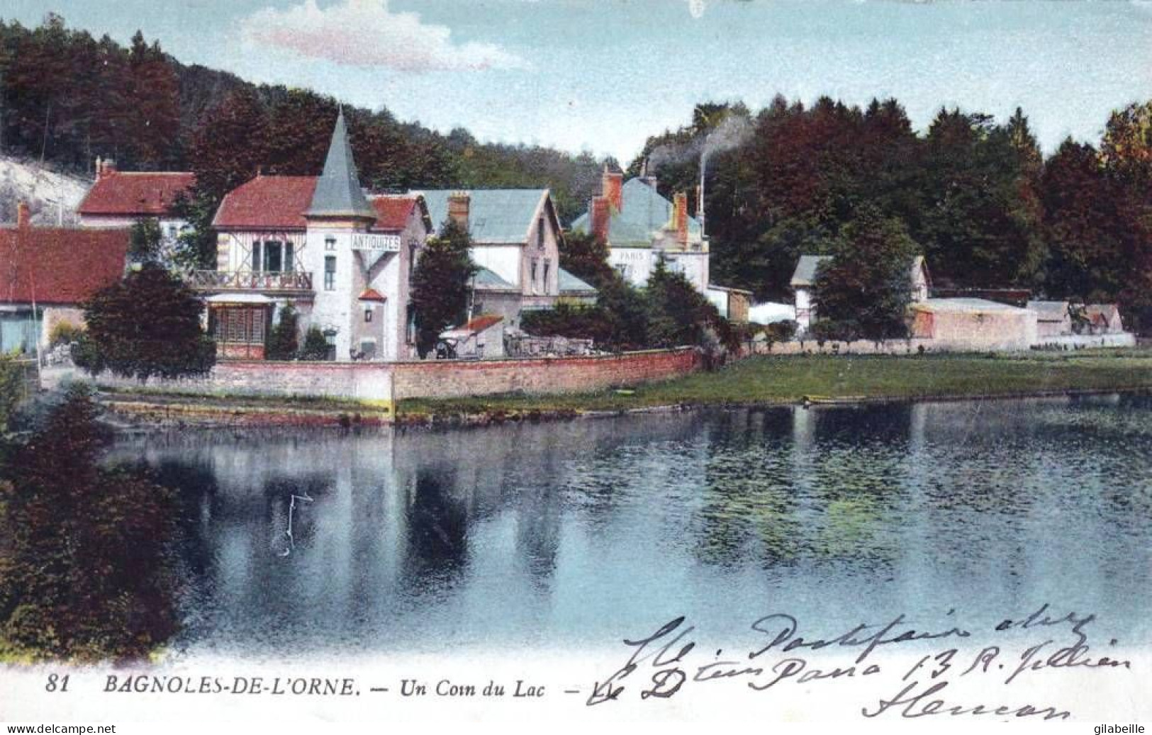 61 - Orne -  BAGNOLES De L ORNE - Un Coin Du Lac - Bagnoles De L'Orne