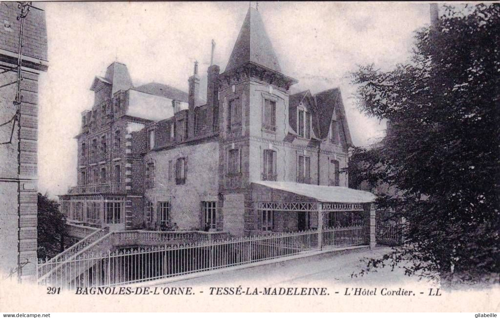 61 - Orne -  TESSE La MADELEINE ( Bagnoles De L Orne )  -  L Hotel Cordier - Bagnoles De L'Orne