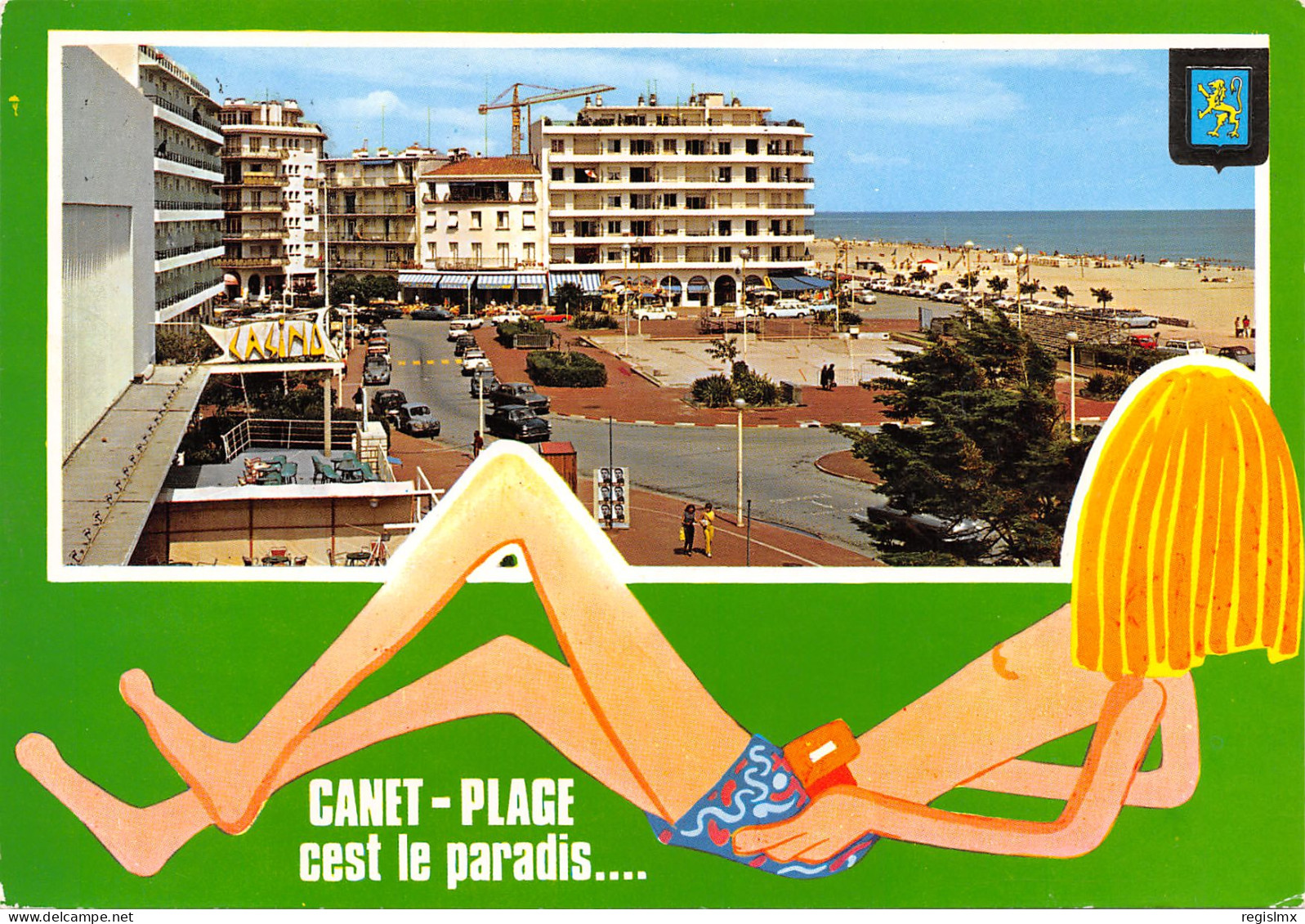66-CANET PLAGE-N°346-B/0107 - Canet Plage