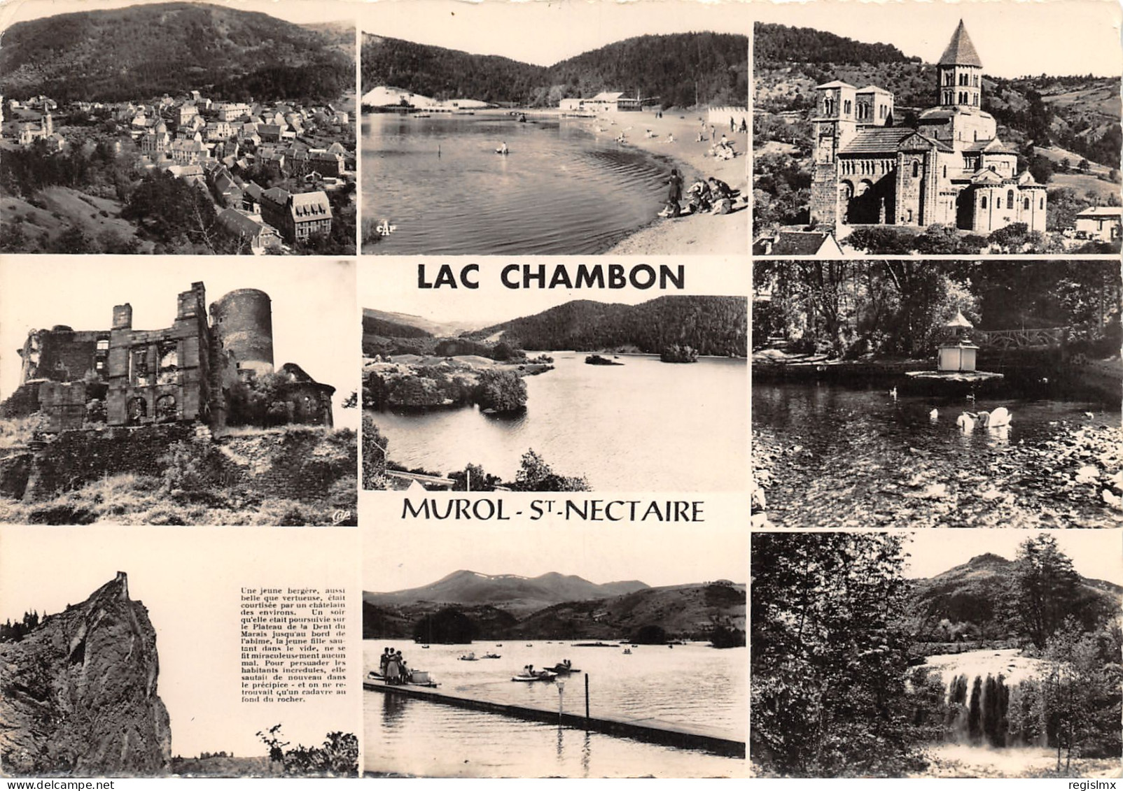 63-LE LAC CHAMBON-N°345-D/0191 - Andere & Zonder Classificatie