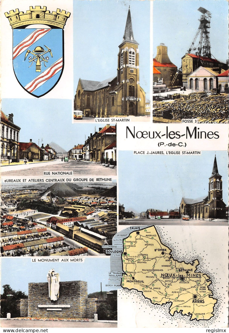 62-NOEUX LES MINES-N°345-D/0003 - Noeux Les Mines