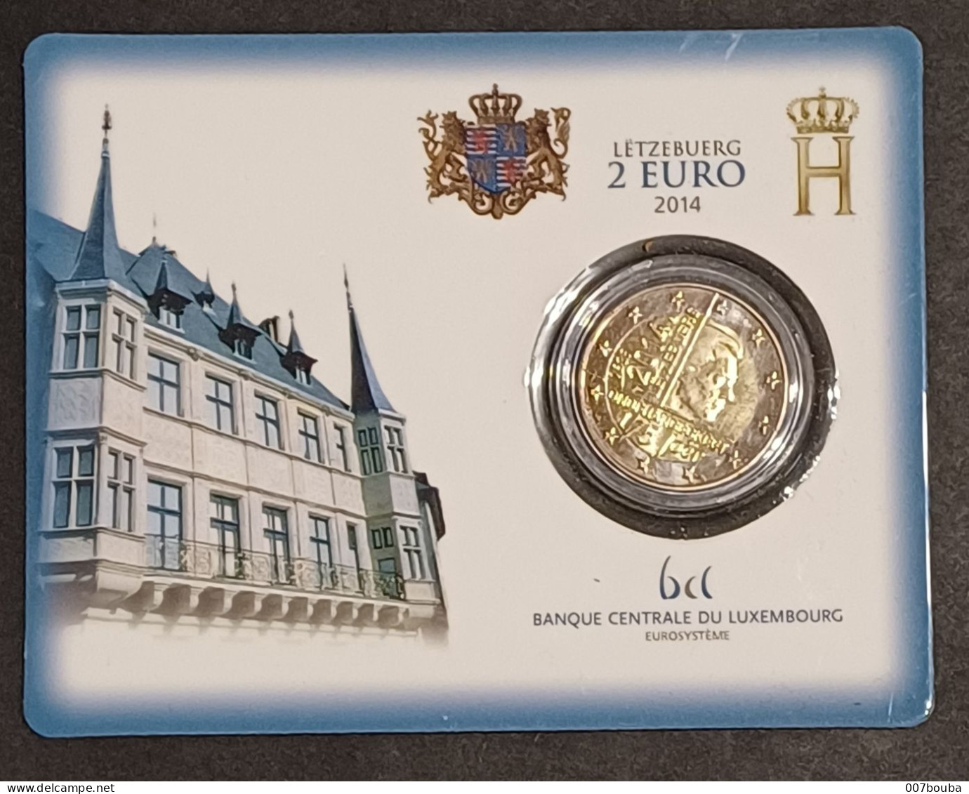 LUXEMBOURG / 2€  2014 / COINCARD _ 175e ANNIVERSAIRE DE L'INDÉPENDANCE DU LUXEMBOURG / NEUVE SOUS BLISTER - Luxemburg